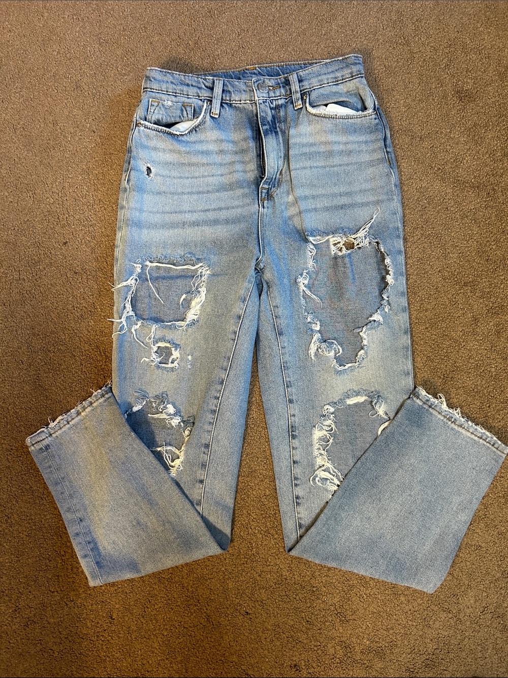 Women’s BDG Distressed Mom High Rise Jeans